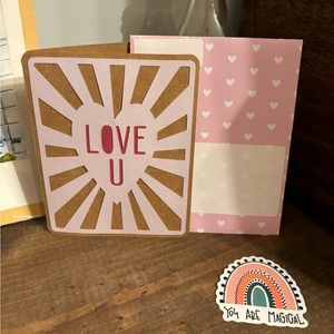 🌈 3 for $10 - Valentines Card